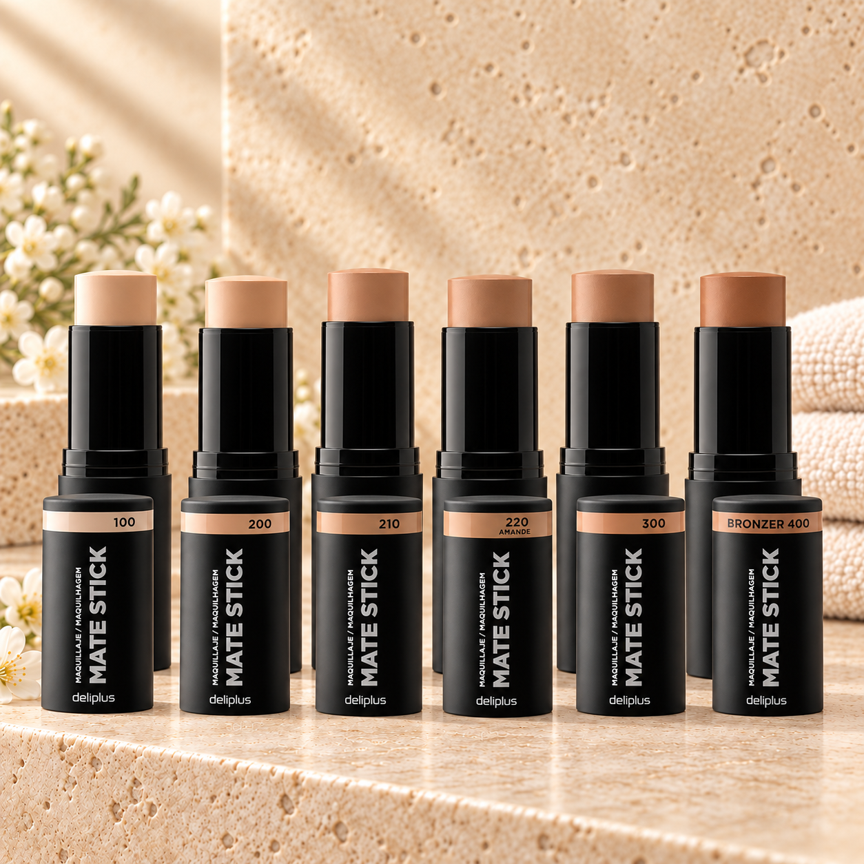 Maquillage mat stick multiusages Deliplus