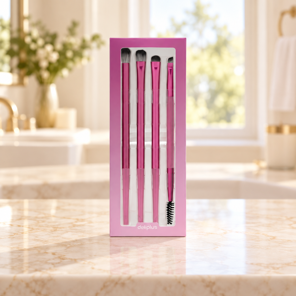Kit de pinceaux yeux Deliplus