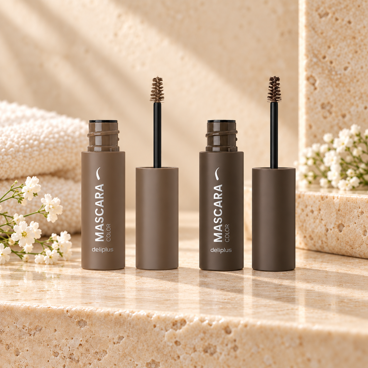 Mascara coloré pour sourcils Deliplus