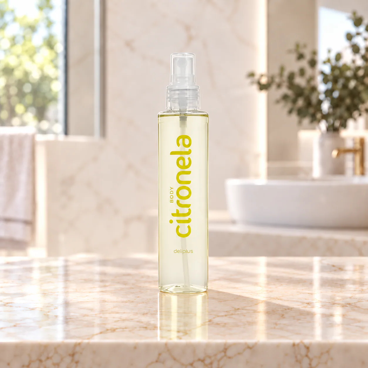 Spray corporel à la citronnelle Deliplus