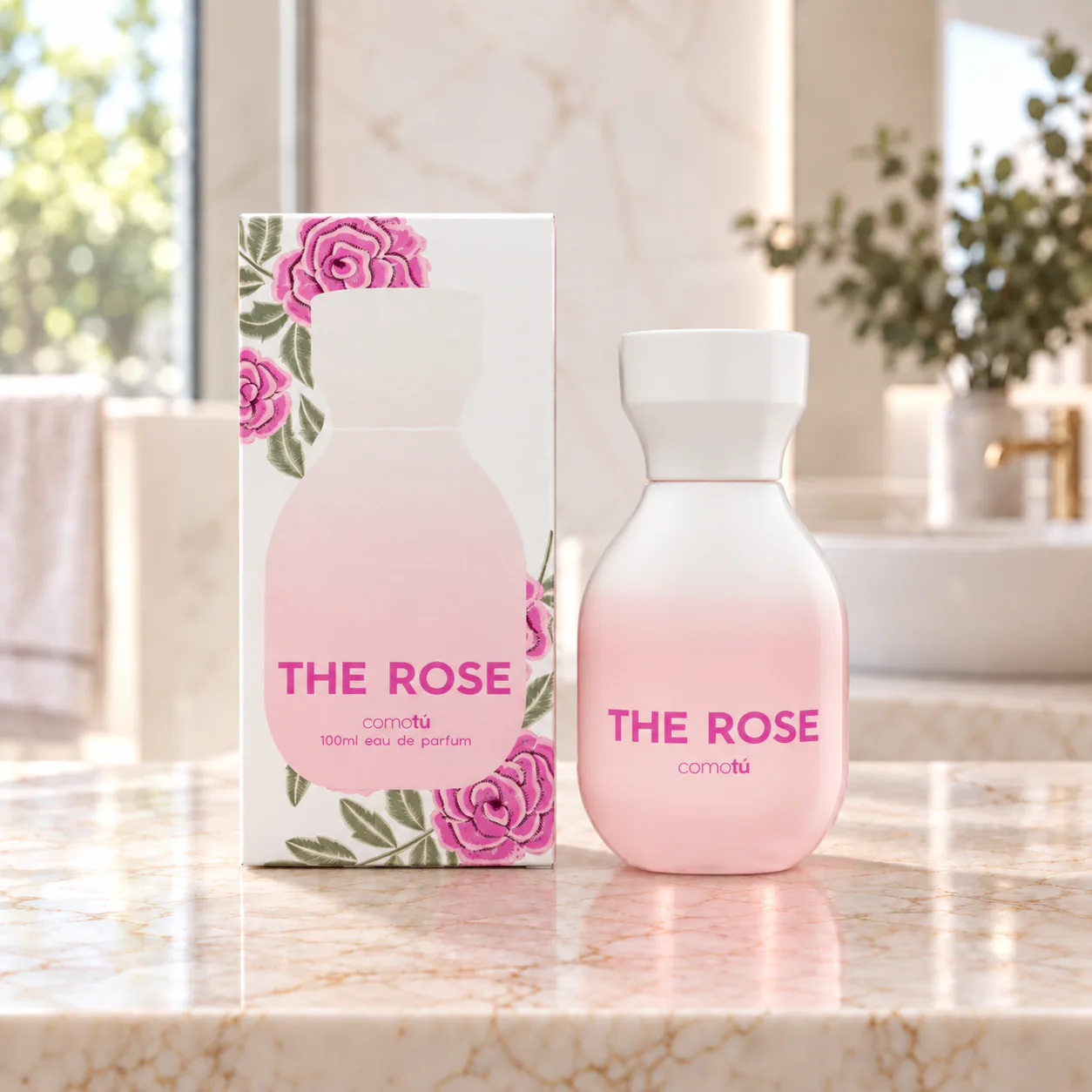 Eau de parfum femme Como Tú The Rose