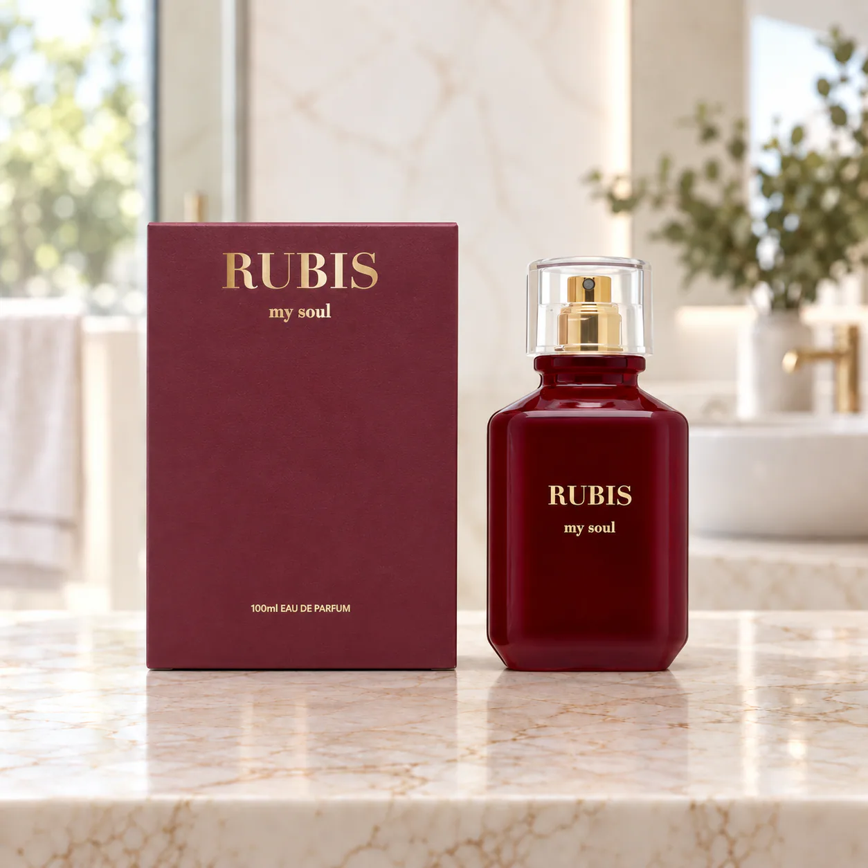 Eau de parfum femme Rubis My Soul