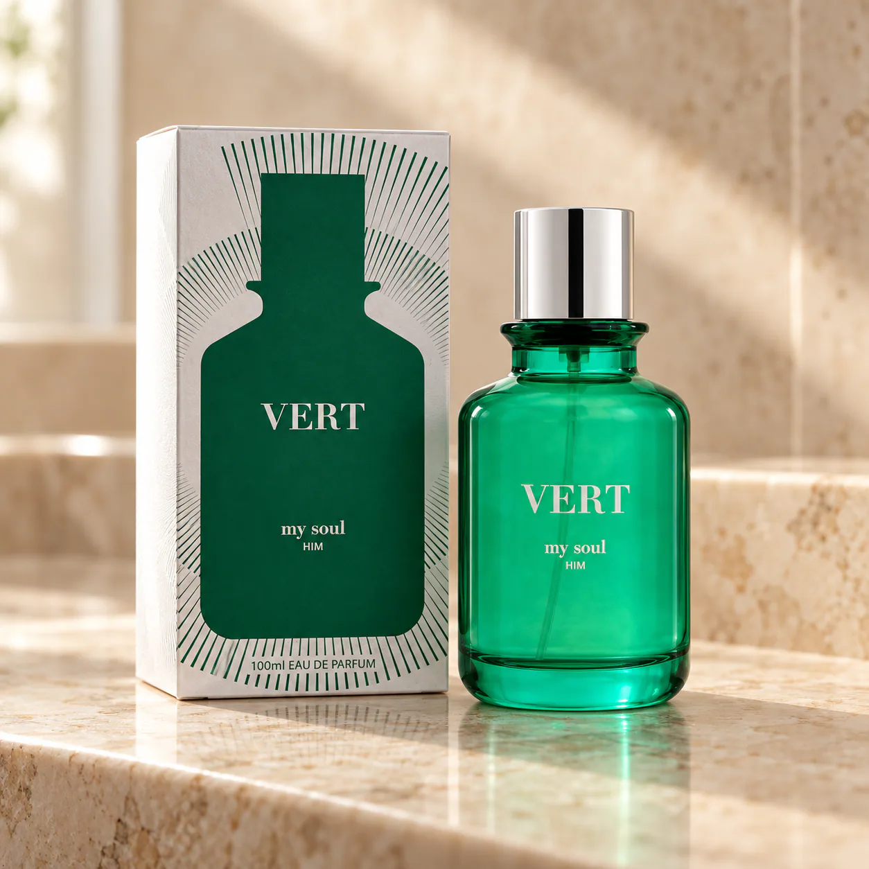 Eau de parfum homme My Soul Vert
