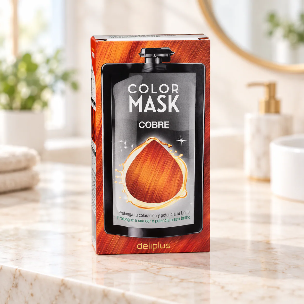 Masque colorant Color Mask Cuivre Deliplus