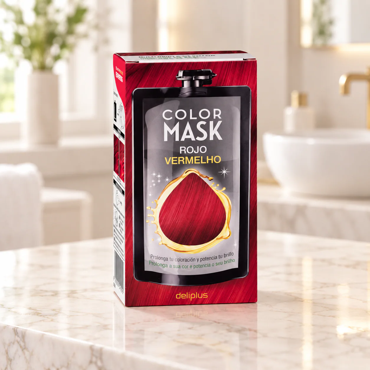 Masque colorant Color Mask Rouge Deliplus