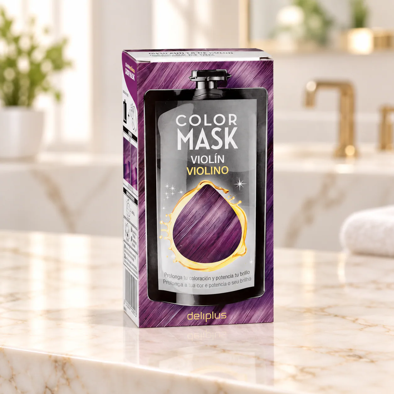 Masque colorant Color Mask Violine Deliplus