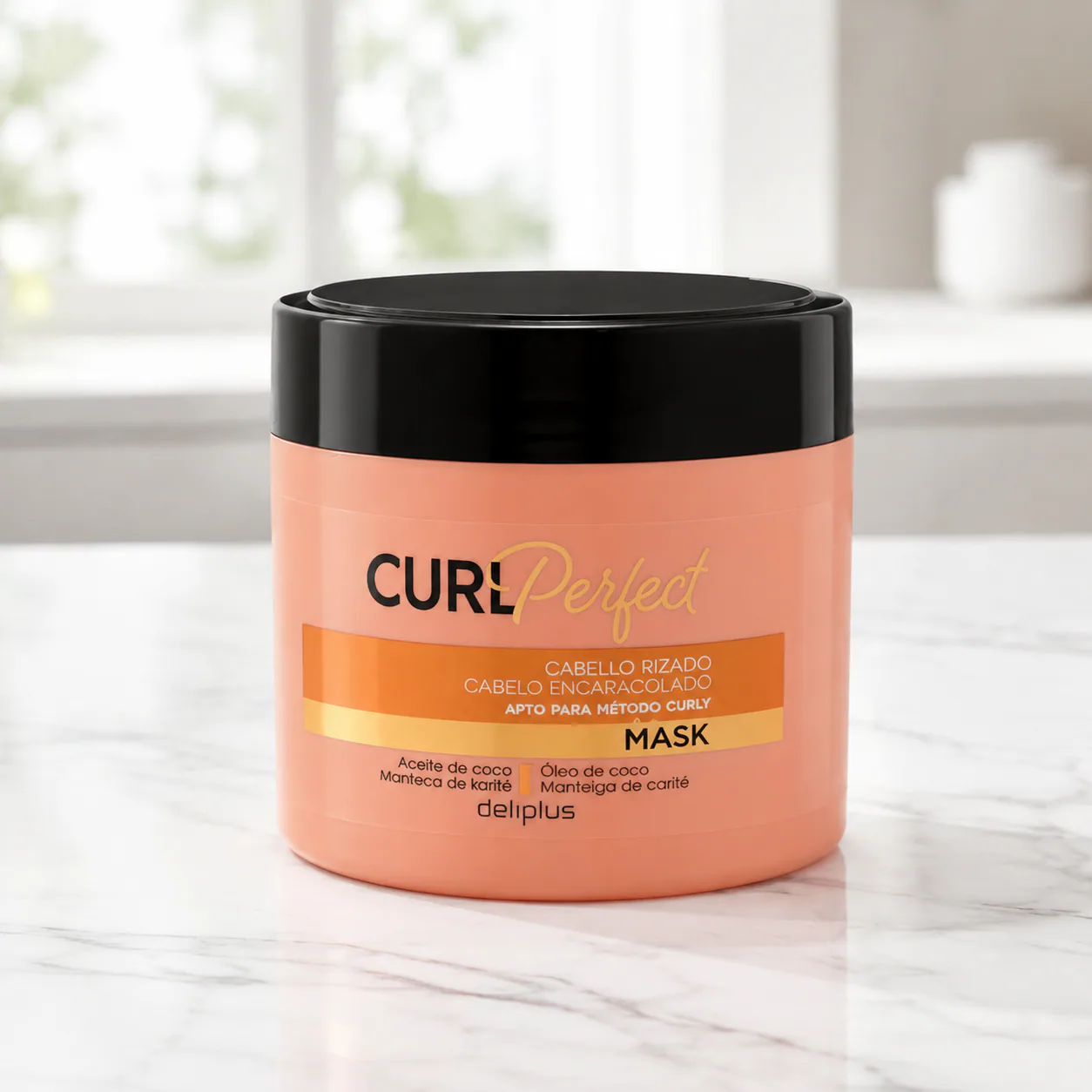 Masque Curl Perfect pour cheveux bouclés adapté à la méthode Curly Deliplus