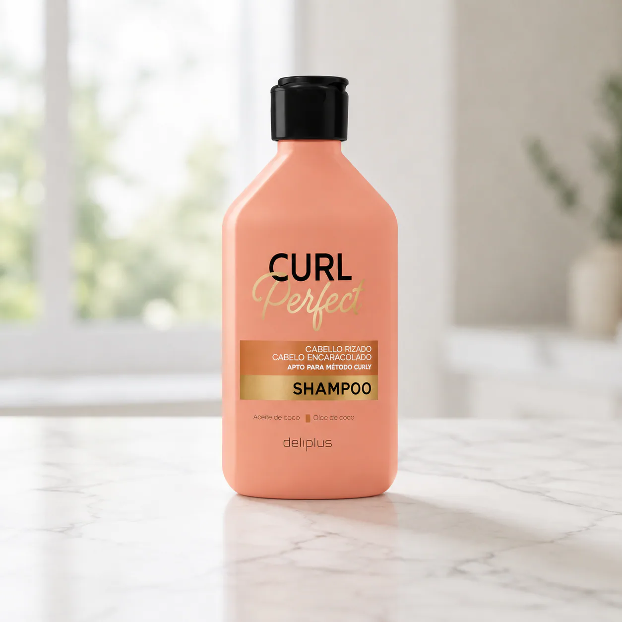 Shampooing Curl Perfect pour cheveux bouclés adapté à la méthode Curly Deliplus