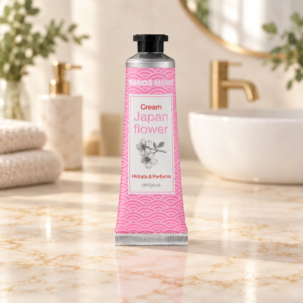 Crème mains Fleur du Japon Deliplus