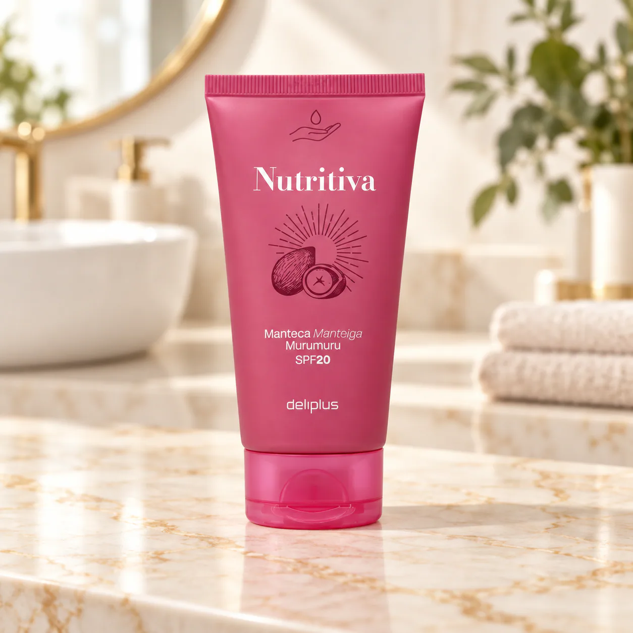 Crème mains nutritive au murumuru SPF 20 Deliplus