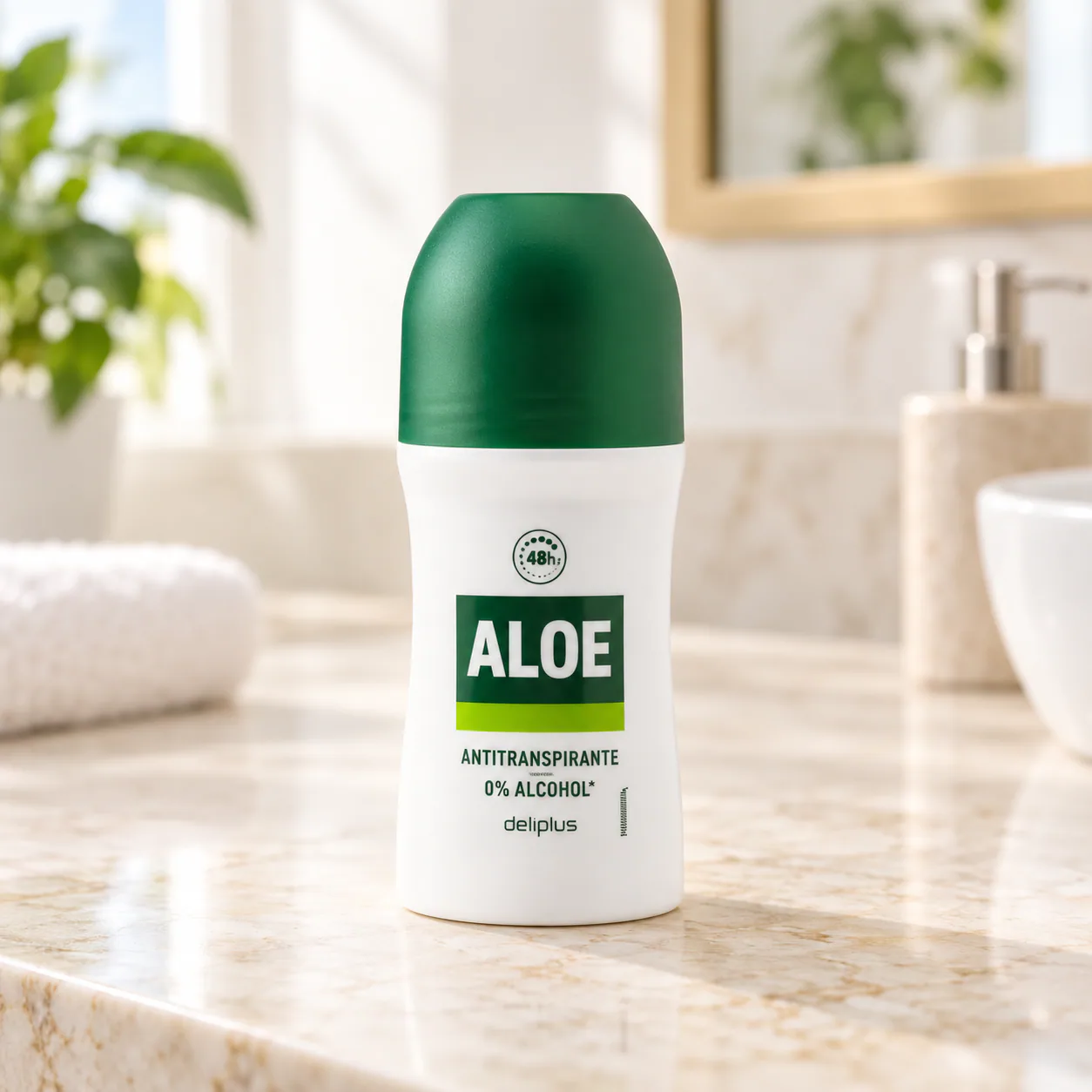 Déodorant roll-on à l’aloe vera Deliplus