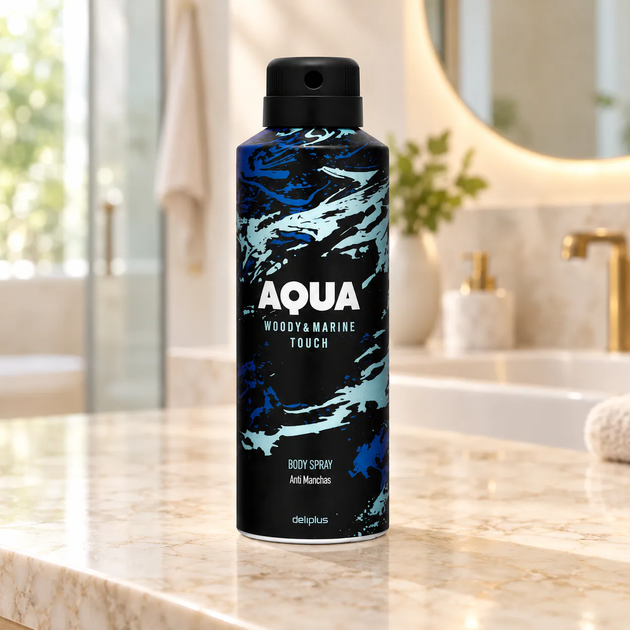 Déodorant spray Aqua anti-taches Deliplus