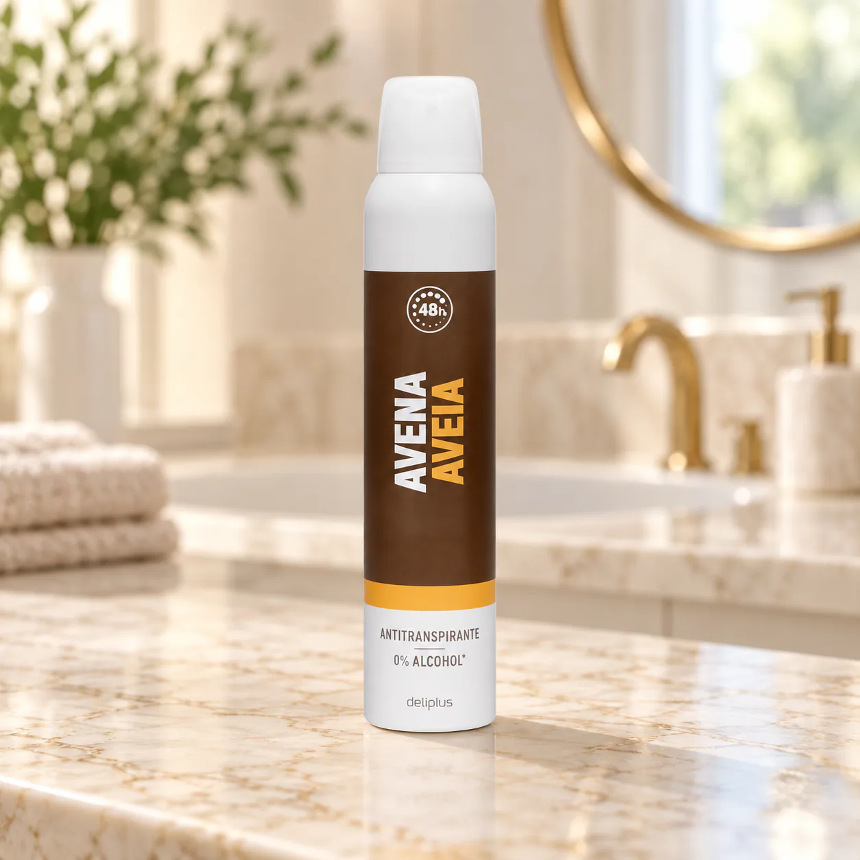 Déodorant spray à l’avoine Deliplus