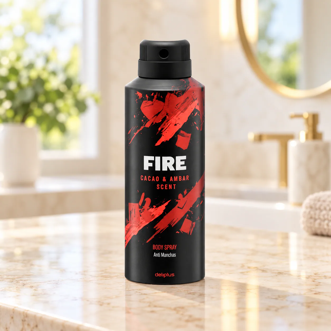 Déodorant spray Fire anti-taches Deliplus
