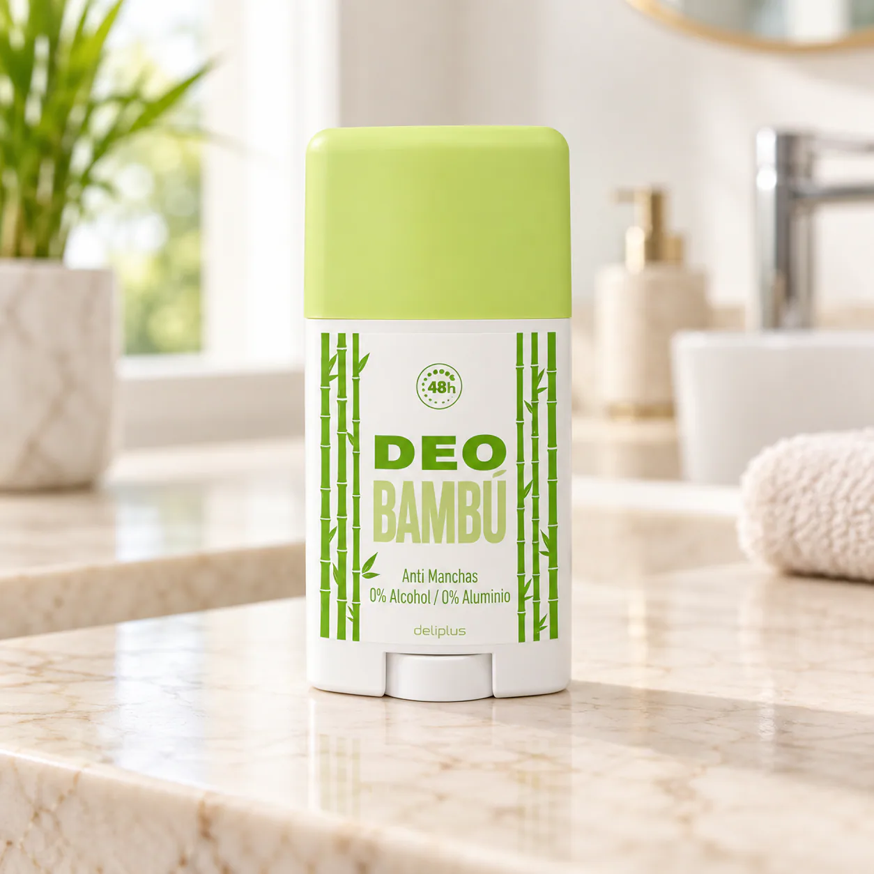 Déodorant stick au bambou Deliplus