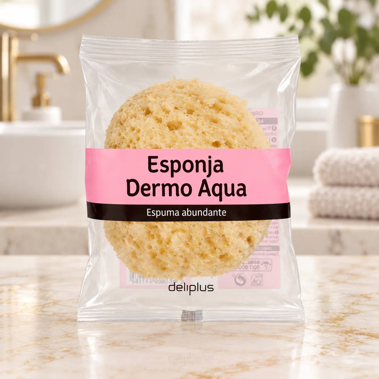 Éponge de bain Dermo Aqua Deliplus
