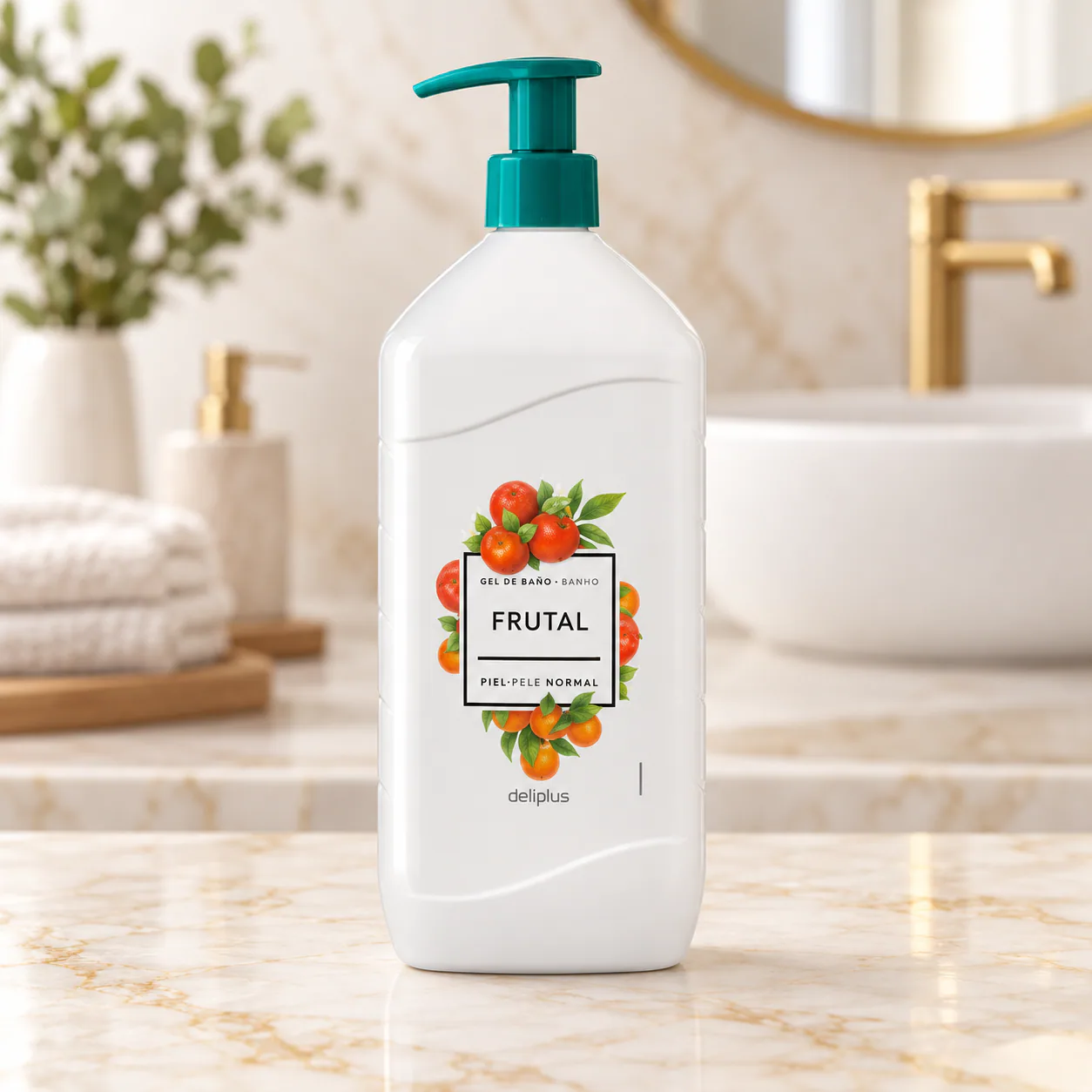 Gel douche fruité Deliplus