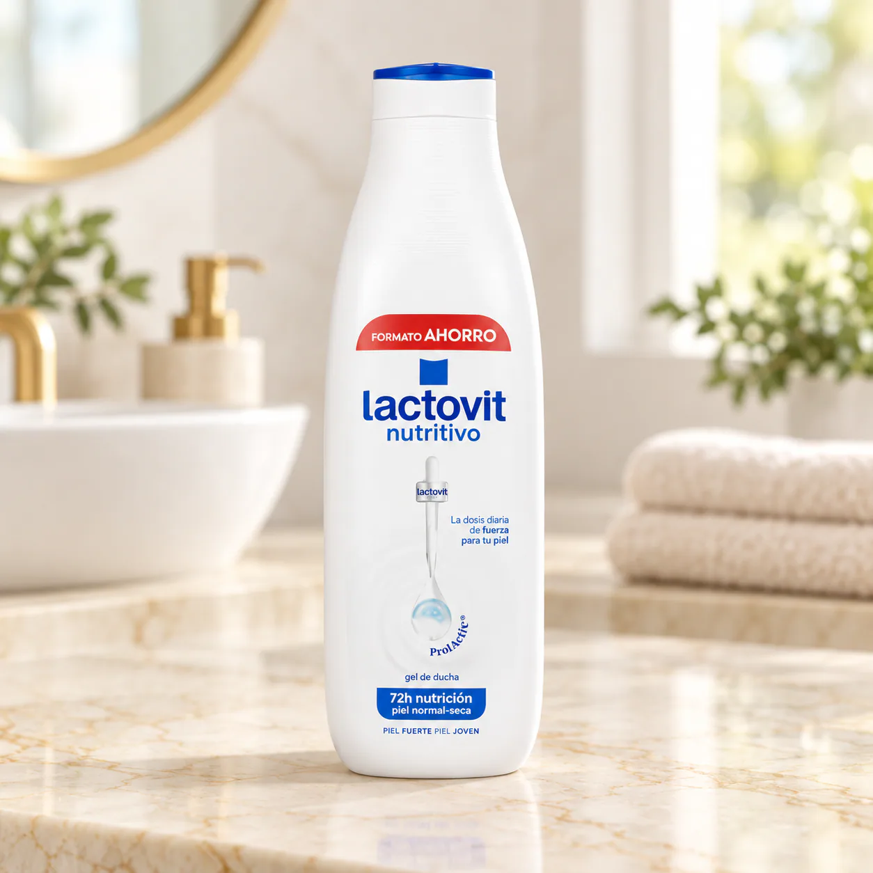 Gel douche nutritif Lactovit