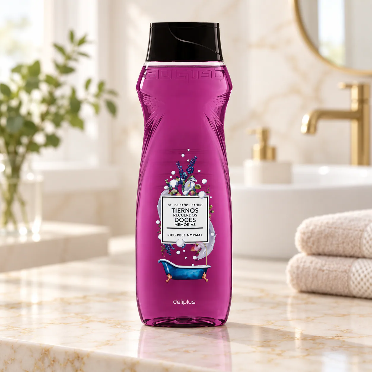 Gel douche Tendres Souvenirs Deliplus