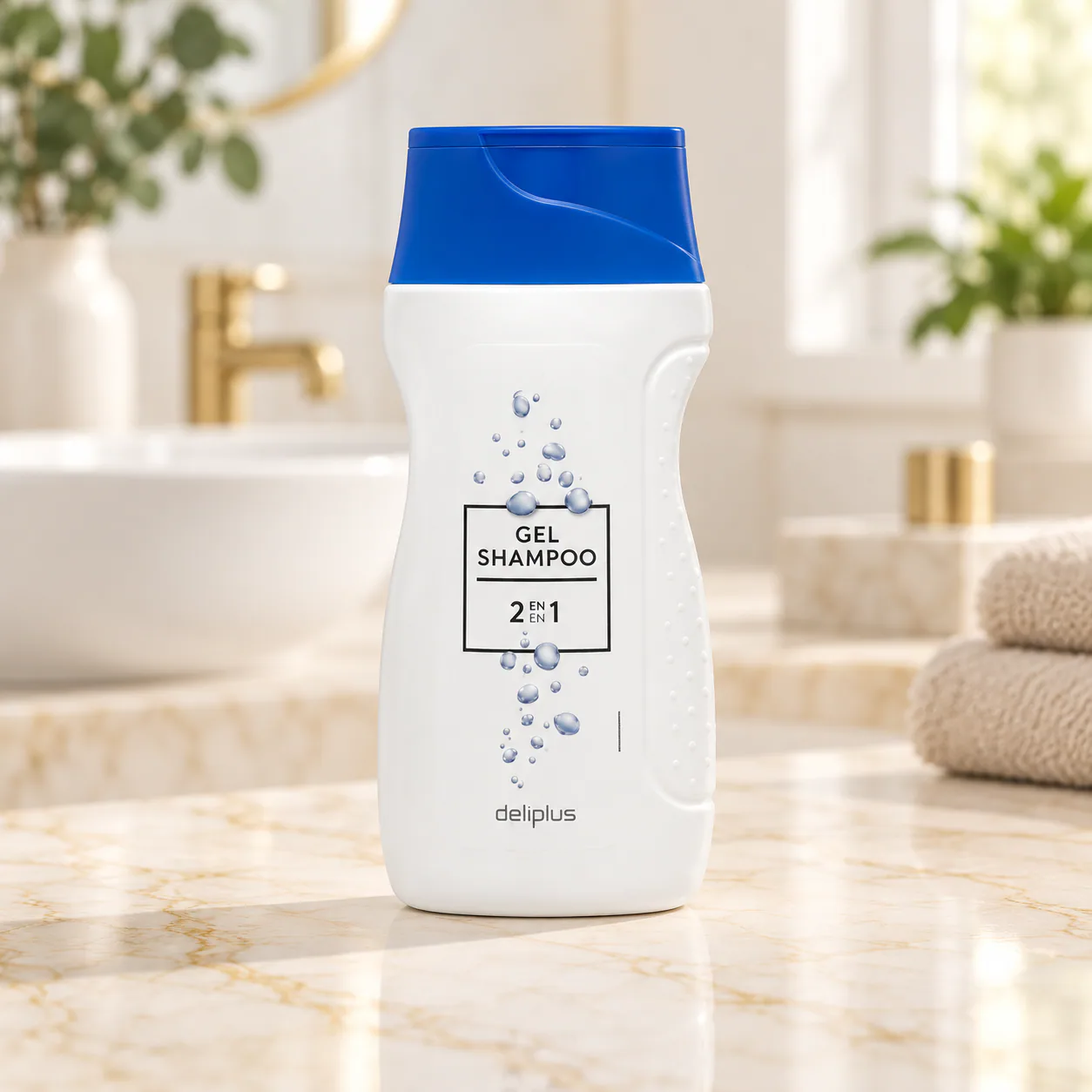 Gel-shampooing dermoprotecteur 2-en-1 Deliplus