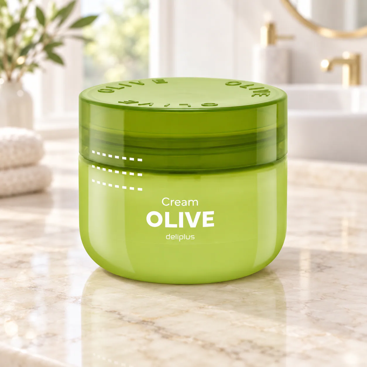 Crème corporelle Olive Deliplus