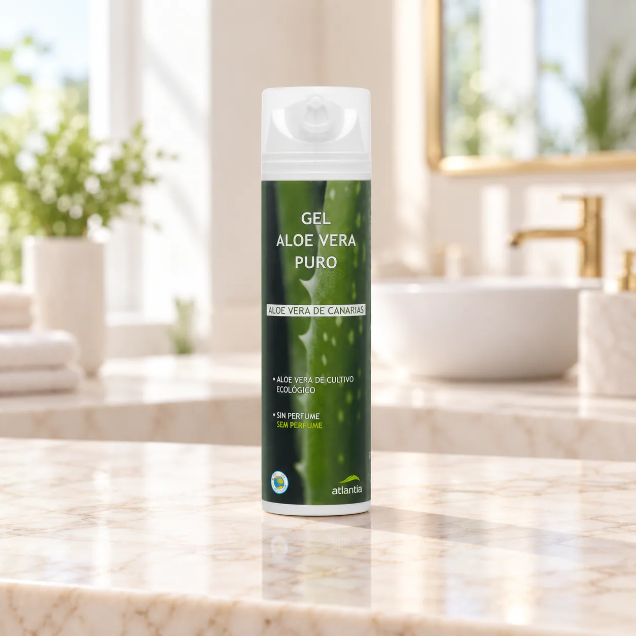 Gel corporel pur à l’aloe vera Atlantia