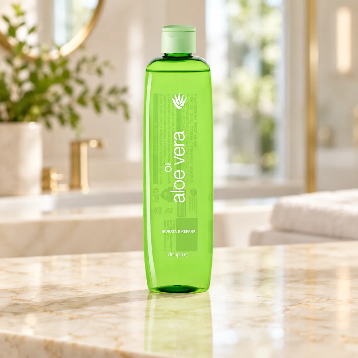 Huile corporelle à l’aloe vera Deliplus