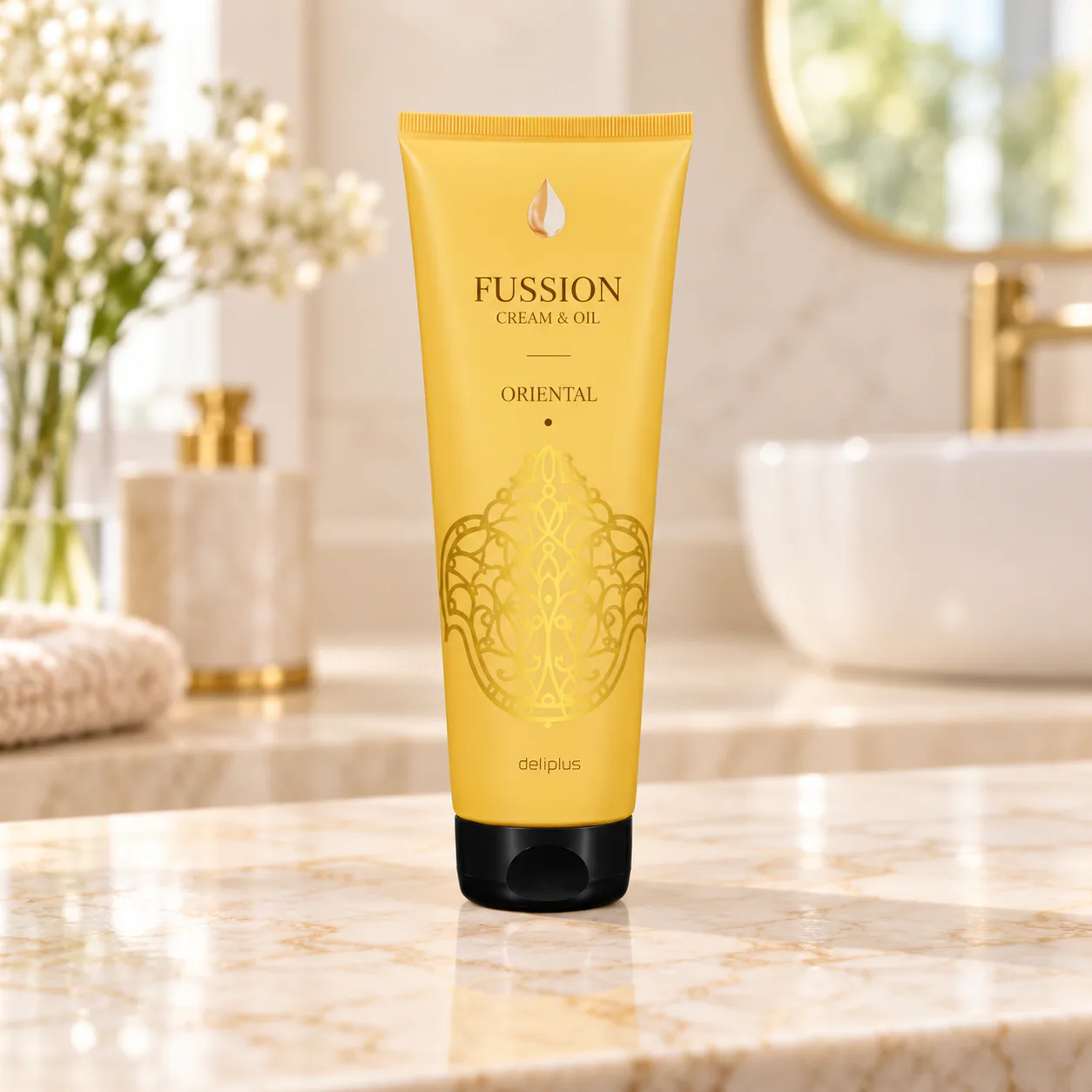Huile-crème corporelle Fussion Oriental Deliplus