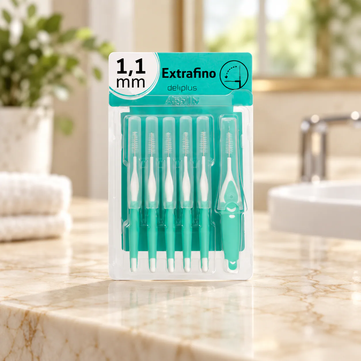 Brossettes interdentaires coniques extrafines Deliplus