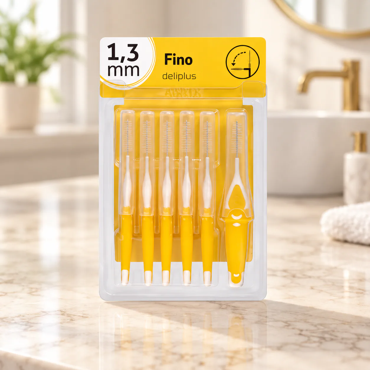 Brossettes interdentaires coniques fines Deliplus
