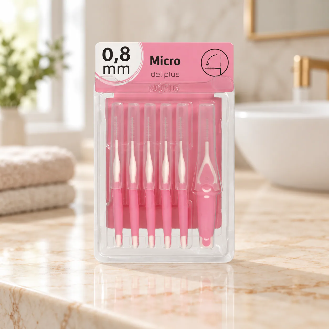 Brossettes interdentaires Micro Deliplus