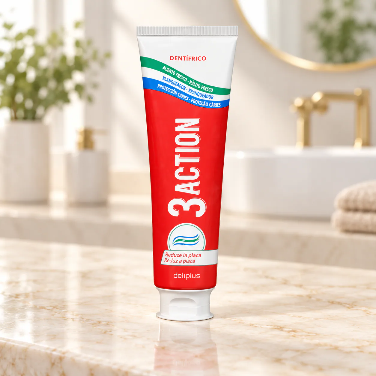 Dentifrice 3 Action Deliplus