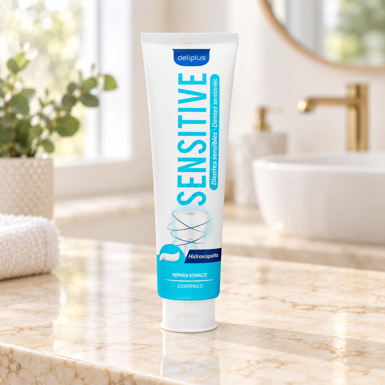 Dentifrice Sensitive à l’hydroxyapatite Deliplus