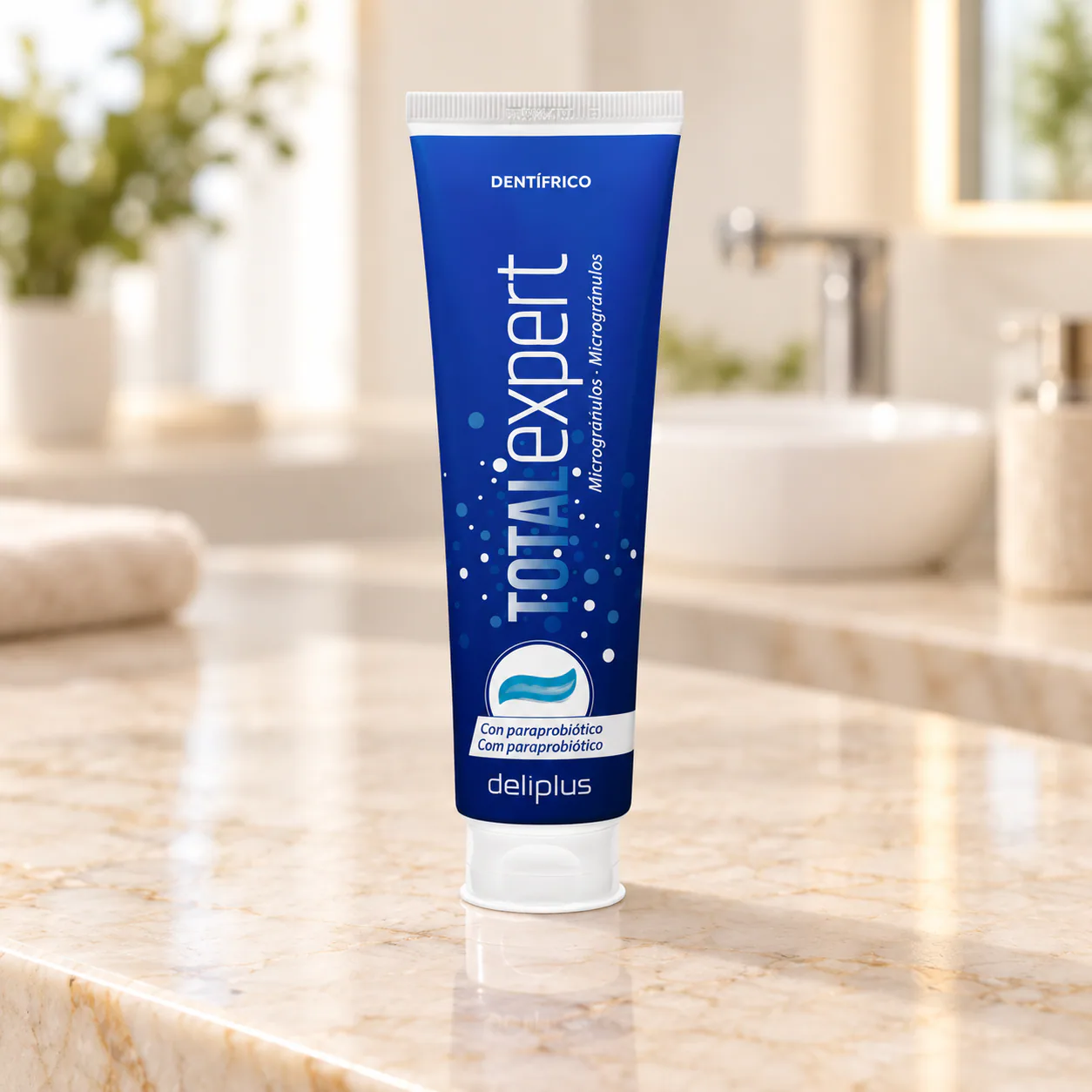 Dentifrice Total Expert avec paraprobiotique Deliplus