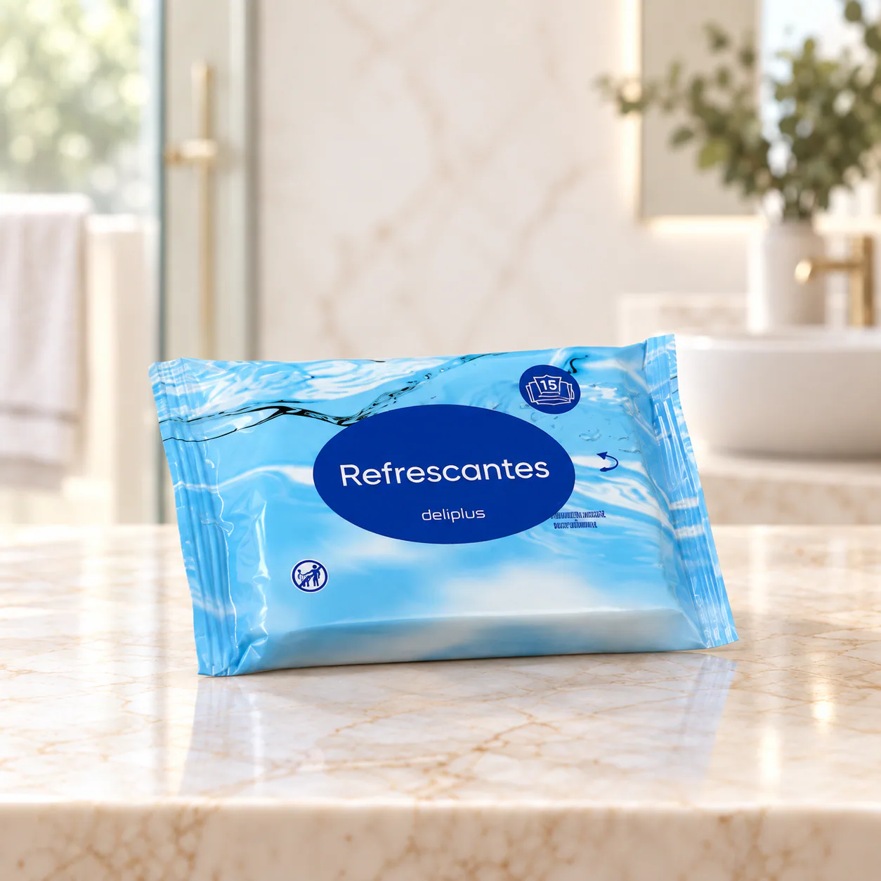 Lingettes rafraîchissantes Deliplus