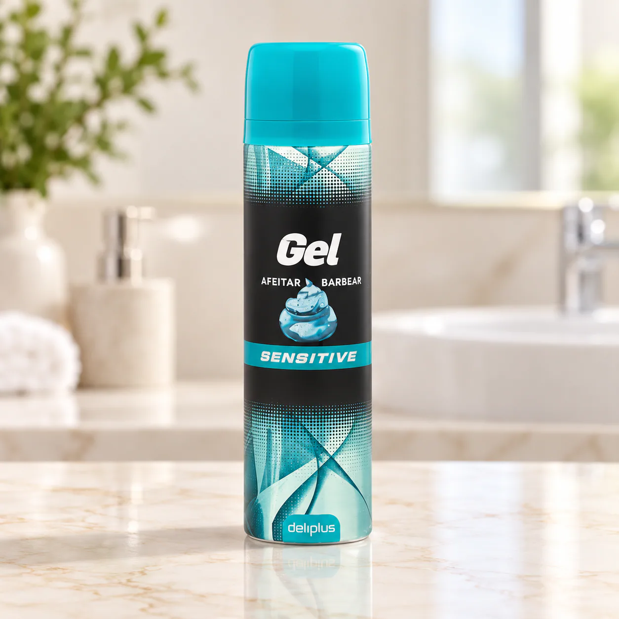 Gel de rasage Sensitive Deliplus