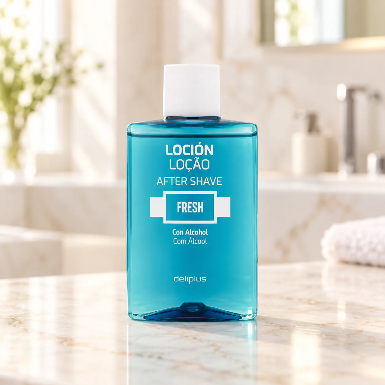 Lotion après-rasage Fresh avec alcool Deliplus