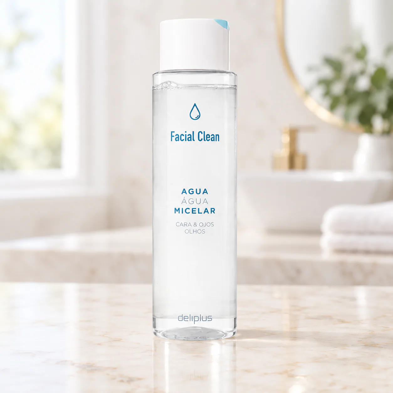 Eau micellaire visage et yeux Facial Clean Deliplus