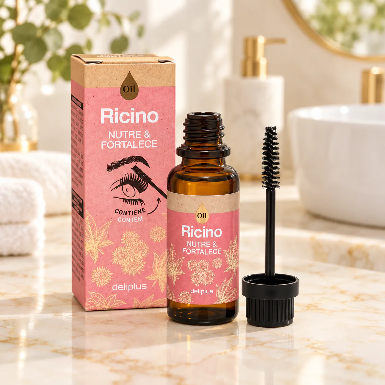 Huile de ricin nourrissante et fortifiante Deliplus