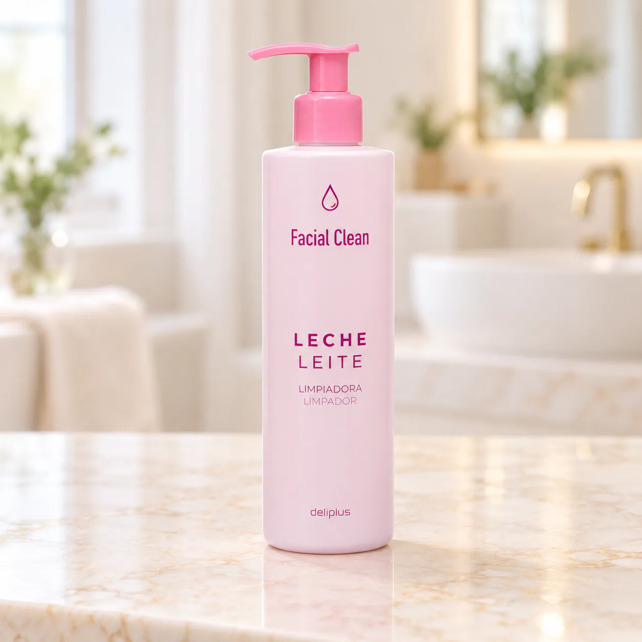 Lait nettoyant visage Facial Clean Deliplus