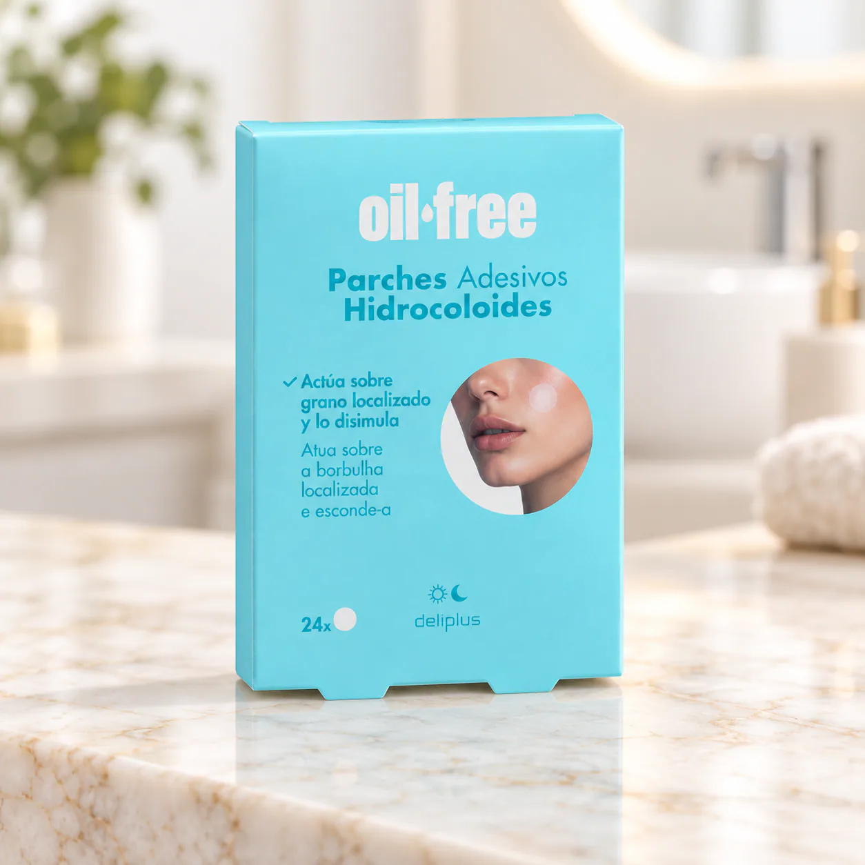 Patchs hydrocolloïdes visage Oil Free Deliplus
